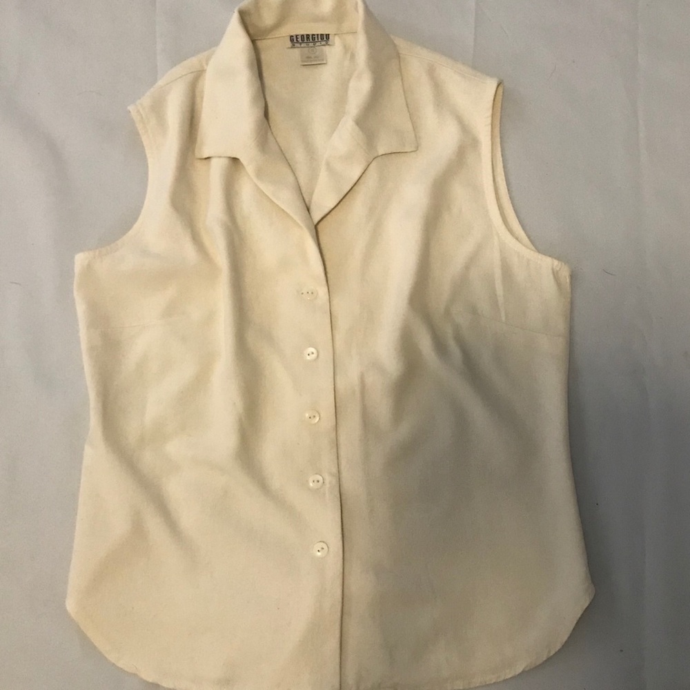 VINTAGE LIGHT YELLOW SHIRT